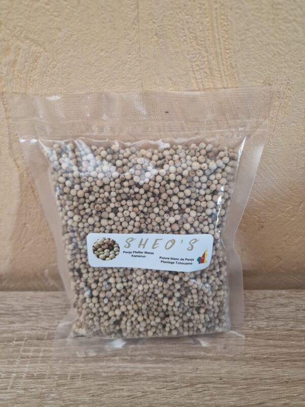 Sheos Pepper Weiss 1000g