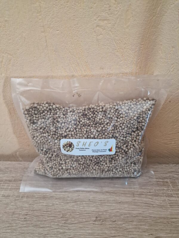 Sheos Pepper Weiss 500g