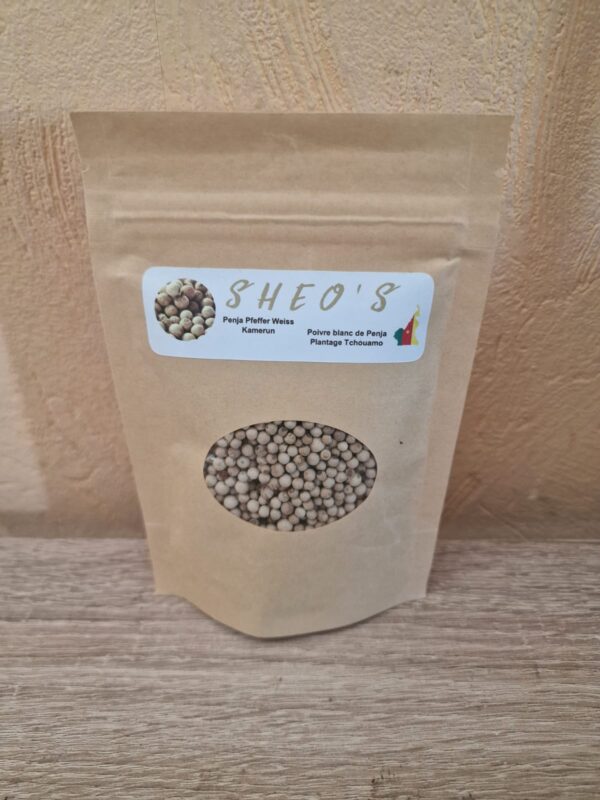 Sheos Pepper Weiss 80g